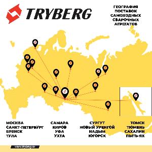 Представительство TRYBERG в РФ - Город Челябинск Map_pipeline_welding_machines.jpg
